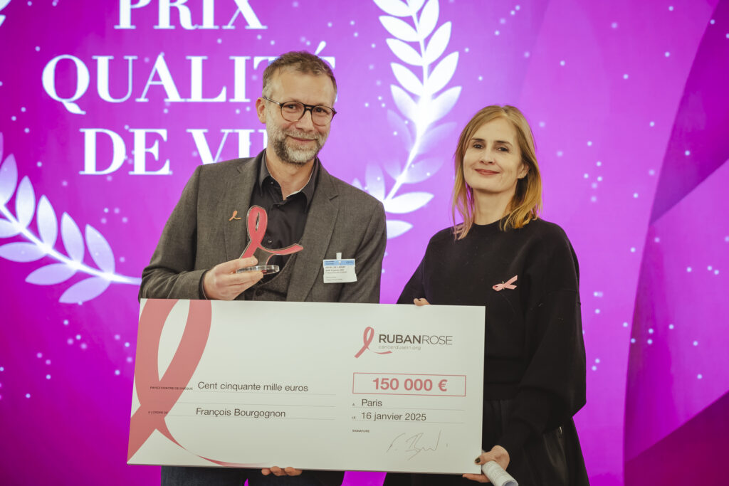 Remise du prix Ruban Rose